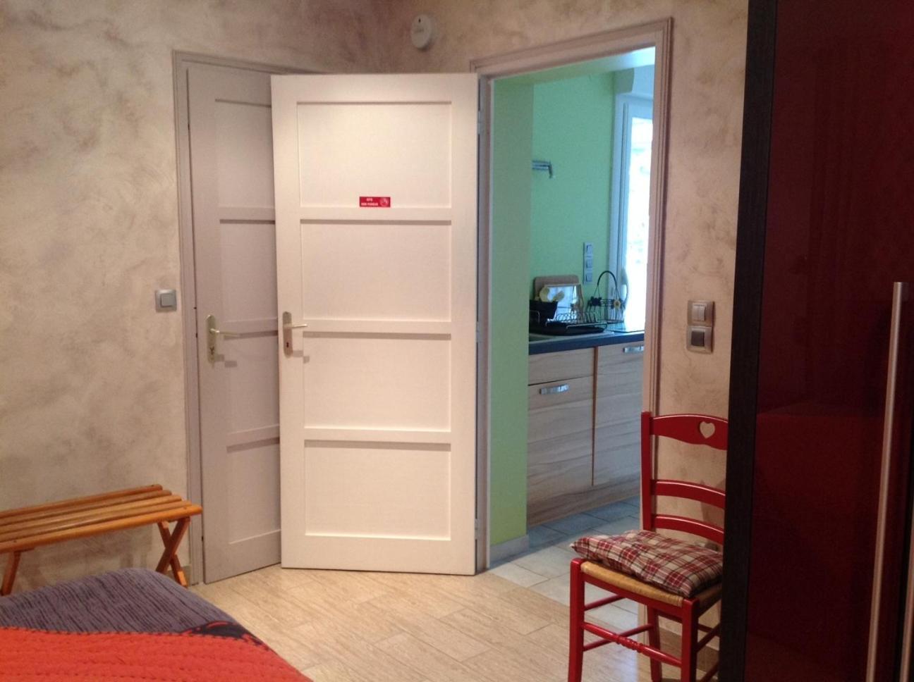 Gite Les Orchidees องเฟลอร์ ห้อง รูปภาพ